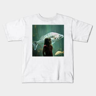 Mila and the Big Fish Kids T-Shirt